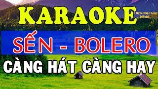 KARAOKE Liên Khúc Karaoke Sến  Bolero  Trữ Tình Cực Hay  Nhạc Sống Karaoke [upl. by Burchett]