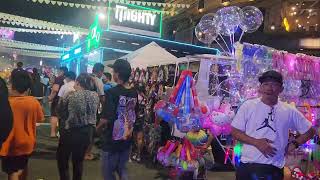 Masskara Festival 2023 Lacson Tourism Strip 4K Walking Tour [upl. by Alliuqet774]