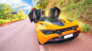 MINHA PRIMEIRA VIAGEM COM A MINHA MCLAREN 720S [upl. by Brightman]