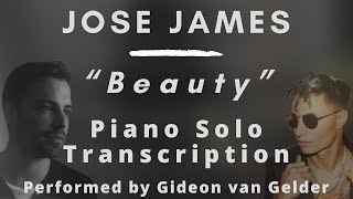 José James  Beauty Piano Solo Transcription [upl. by Anawad]