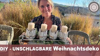 DIY  UNSCHLAGBAR einfach schlicht und besonders  Weihnachtsdekoration [upl. by Uah]