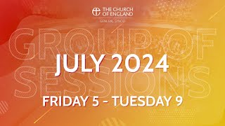 General Synod July 2024  Tuesday 9 Morning [upl. by Dadelos]