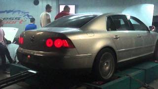 VW Phaeton V10 TDI Madness Motorsport first run [upl. by Kahn]