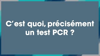 Les secrets du test PCR [upl. by Bonnee106]