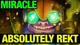 ABSOLUTELY REKT  MIRACLE TINKER  Dota 2 [upl. by Nosae]