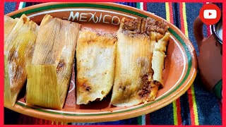 TAMALES DE PUERCO ESTILO ZACATECAS  TAMALES ROJOS ESTILO ZACATECAS [upl. by Ahsienat]