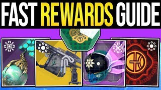 Destiny 2  How to Get ARBALEST Fast amp Easy  Revelry Rewards Armor Ornaments amp Secret Emblem [upl. by Ailito]