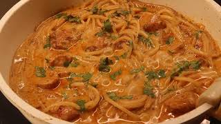 Cajun Chicken Pasta🍝 Ingredients list in discription [upl. by Eads274]