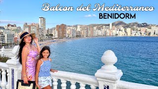 Quick visit to Balcon del MediterraneoBENIDORM Manhattan of Spain [upl. by Oretos]