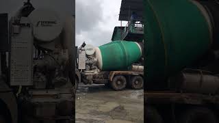 Ready Mix Concrete Plant construction shorts rmcplant building truck short pune trucking [upl. by Ummersen683]