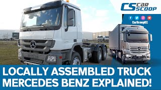 Mercedes Benz ACTROS 3340 Explained  DT Dobie Launches Locally Assembled Truck in Kenya [upl. by Billmyre]