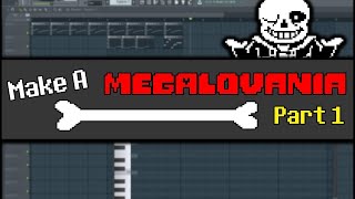 Waters of Megalovania  Make Your Own UNDERTALE Music  Megalovania Part 1 Lead [upl. by Eshman]