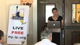 Karen Straughan GirlWritesWhat Presentation at the 2013 NY Libertarian Convention [upl. by Hooge]