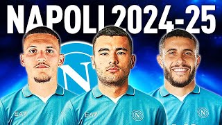 NAPOLI 202425 NUOVA DIFESA da SCUDETTO 🥵 News Calciomercato amp Trasferimenti [upl. by Cristian]