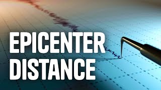 Determining the Epicenter Distance of an Earthquake [upl. by Ximenez]