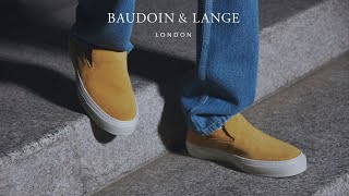 Baudoin amp Langes new slipon trainer  the BEAT [upl. by Awe]