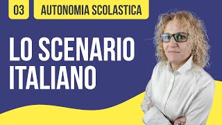 Autonomia Scolastica lo scenario italiano [upl. by Solokin]