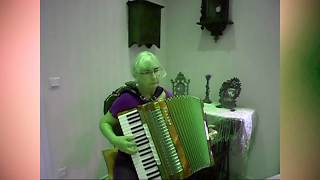 The Last Rose Of Summer  Irish Ballad  on Accordion [upl. by Marcie]