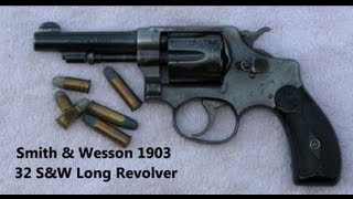 Smith amp Wesson 1903 Revolver in 32 SampW Long My Oldest Firearm [upl. by Constancia]