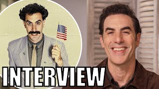 Sacha Baron Cohen Compares Dramatic New DISCLAIMER Performanceto BORAT  Interview [upl. by Christian]