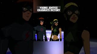 Young Justice Celebrate Victory 🥳 dccomics youngjustice superboy [upl. by Krystyna557]