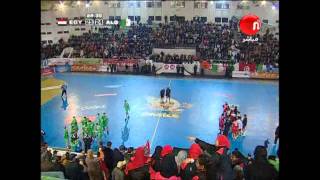 Egypt 2526 Algeria 1912012 HandBall Caf cup مصر والجزائر لليد [upl. by Tymothy]