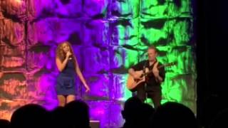 Haley Reinhart quotCreepquot live with Harry Reinhart on guitar [upl. by Asyram]