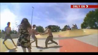 swansea skatepark 7 news report [upl. by Mailliwnhoj]