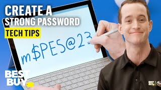 How To Create Strong and Memorable Passwords  Tech Tips from Best Buy [upl. by Osi]