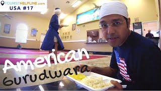 Sikh Temple GURUDWARA IN USA  My Hitchhiking trip 2018 [upl. by Micheal]