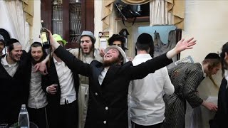 UltraOrthodox Jews celebrate holiday of Purim [upl. by Pollitt]