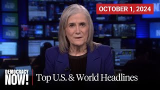 Top US amp World Headlines — October 1 2024 [upl. by Olson627]