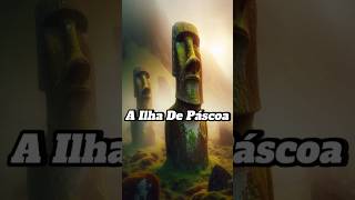 O Mistério dos Moai da Ilha de Páscoacuriosidade misterio mitos history shorts [upl. by Radloff]