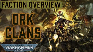 The Most INSANE Ork Subfactions  Warhammer 40k Lore [upl. by Aseena]