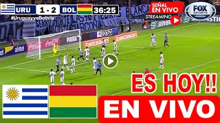 Uruguay vs Bolivia en vivo donde ver a que hora juega Uruguay Bolivia Eliminatorias Conmebol 2023 [upl. by Huberto834]