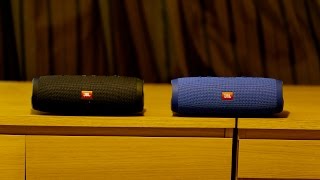 one JBL charge 3 vs 2 charge 3s in stereo [upl. by Adkins623]