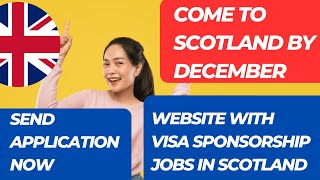 Relocate to Scotland by December Website will give you a Visa Sponsorship in No time Apply Now [upl. by Okimik]