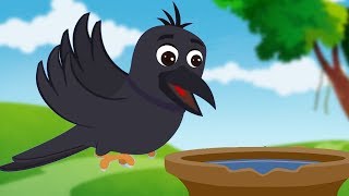 Ek Kauwa Pyasa Tha  एक कौवा प्यासा था  Balgeet  Kids Tv Channel India  Hindi Nursery Rhymes [upl. by Ahsiret582]