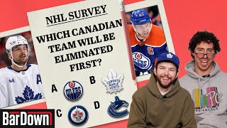 FILLING OUT A 2024 NHL PLAYOFFS QUESTIONNAIRE [upl. by Ietta]