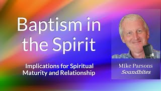 Spiritual Awakening Baptism in the Spirit [upl. by Ruvolo]