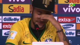 Neymar chora ao lembrar lance que o tirou da Copa do Mundo [upl. by Pappano]