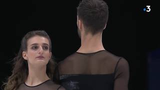 Le programme libre de Gabriella Papadakis et de Guillaume Cizeron lors du championnat dEurope 2020 [upl. by Burny]