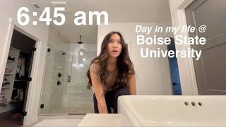 645 am college day in my life at Boise State University [upl. by Marcie60]