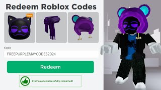 NEW CODES ALL NEW WORKING CODES FOR ROBLOX IN MAY 2024 ROBLOX PROMO CODES FREE ITEMS [upl. by Ylas491]