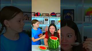 She hid chupa chups in a Watermelon vs Funny situation with Watermelon😱 [upl. by Lavotsirc653]