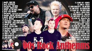 Blink182 Sum41 GoodCharlotteLimpBizkit  Best Rock Hits of the 2000s Playlist [upl. by Erdna878]