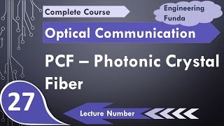 Photonic crystal fibers PCF Basics Structure Types amp Working Explained in Optical Communication [upl. by Thane]