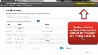 Trámites a Distancia  Notificaciones [upl. by Samau74]