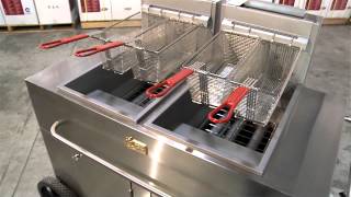 Crown Verity Inc  Stainless Steel Portable Fryers [upl. by Nilla]