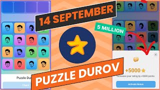 🌟 Major Daily Combo Puzzle Durov 14 September Major Daily Combo Major [upl. by Martie]